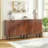 Hommoo 59" Modern Sideboard Buffet Storage Cabinet with Doors - 3 of 4