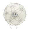 Kurt Adler 80MM Glass Silver Jeweled Ball Ornaments, 6-Piece Box - 3 of 4