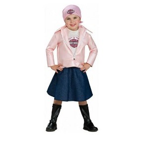 Rubies Child Lil' Biker  Halloween Costume, Size Toddler 2-4 - 1 of 2