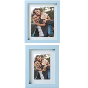 REGALWOVEN Rustic Table Top Farmhouse Texture Distressed Photo Frames Picture Frame - 1 of 4