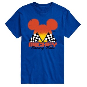 Men's - Disney - Mickey Racing Team Short Sleeve Graphic T-Shirt - 1 of 3