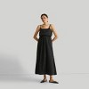 Reistor Women's Strappy Maxi Dress Black - image 4 of 4