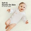 KeaBabies Mini Crib Sheets for Baby Girls, Boys, 2-Pack Soothe Pack and Play Sheets Fitted, Organic Pack N Play Mattress Sheet - 4 of 4