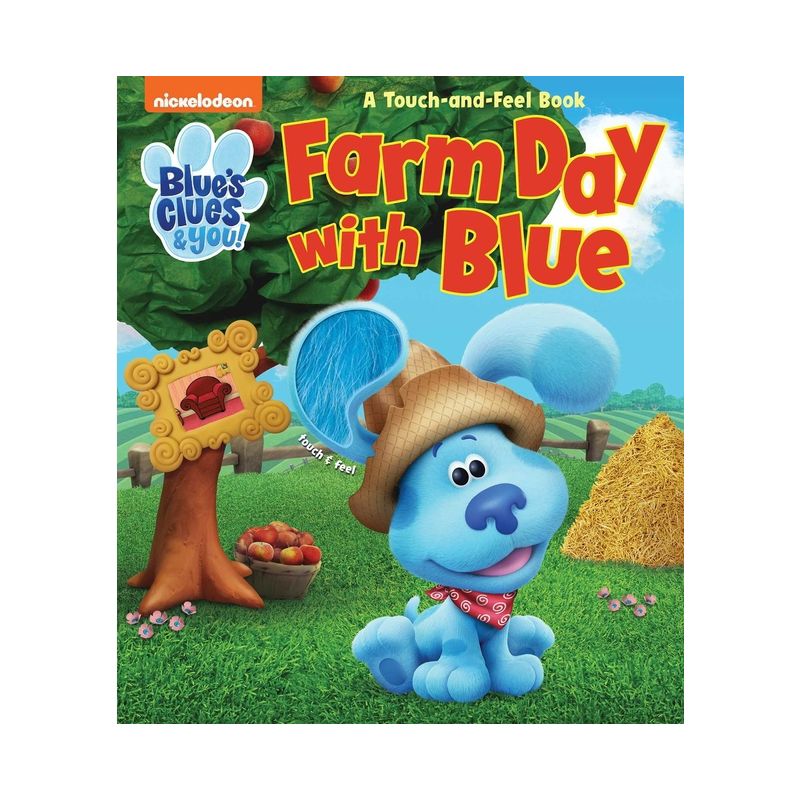 Blue's Clues & You!: Farm Day with Blue - (Touch and Feel) by  Maggie Fischer (Board Book), 1 of 7
