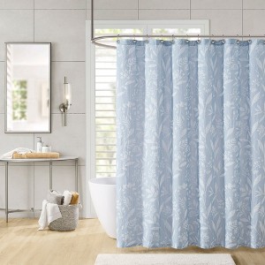 PAGED Floral Shower Curtain for Bathroom,Machine Washable,OEKO-TEX Certified - 1 of 4