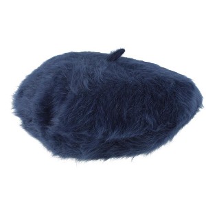 Angela & William Women's Soft Angora Beret Cap - 1 of 3