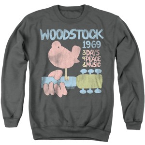 Men's Woodstock 50 Years Dove Crewneck Sweatshirt - 1 of 4
