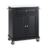 Compact Granite Top Kitchen Cart - Crosley - image 4 of 4