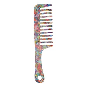 Unique Bargains Marble Handle Hair Comb 1 Pc - 1 of 4