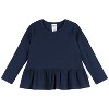 Gerber Baby and Toddler Girls' 3-Pack Long Sleeve Shirts - 4 of 4