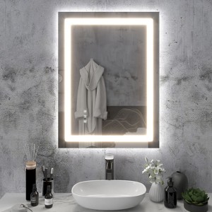 LED Front Light and Backlit Mirror - 1 of 4