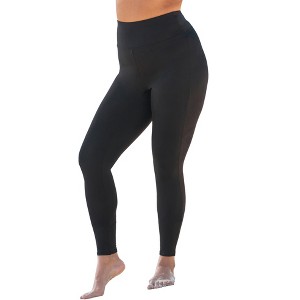 Swim 365 360° Powermesh High-Waist Swim Legging With Tummy Control - 1 of 2