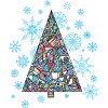 Men's Design By Humans Christmas fir-tree By xgdesign T-Shirt - 2 of 4