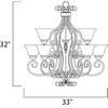 Maxim Lighting Manor 9 - Light Chandelier in  Oil Rubbed Bronze - 2 of 2