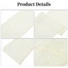 Unique Bargains Organza Chair Sashes Self-Tie 108.27"x6.69" Champagne 20 Pcs - 3 of 4