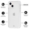 Case-Mate Apple iPhone 13 Mini and 12 Mini Tough Plus Case - Clear - image 4 of 4