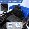12V Ride On Dump Truck, Ride On Car Toy for Kids with Remote Control,Electric Dump Bed,Shovel, Music Player for Kids 3+ - 2 of 4