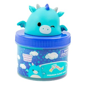 Squishmallows Slime Jar Top Tatiana Blue Raspberry Scented Slimes and Putties - 1 of 4