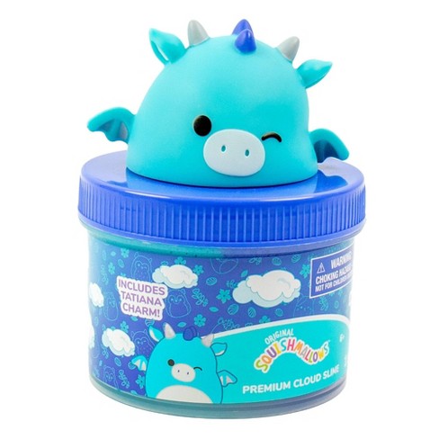 Squishmallows Slime Jar Top Tatiana Blue Raspberry Scented Slimes and Putties - image 1 of 4