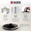 Haden Heritage 4 Slice Wide Slot Stainless Steel Toaster Bundled with 1.7 Liter Stainless Steel Electric Water Kettle, Steel & Copper - 3 of 4