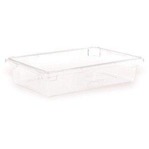 StorPlus Polycarbonate Food Storage Container, 8.5 gal, 18 x 26 x 6, Clear, Plastic - 1 of 1