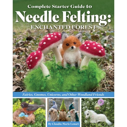 Deluxe Needle Felting Kit - Essential Needle Felting Tools - Bear