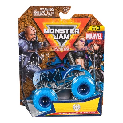 Monster Jam Marvel Official S.H.I.E.L.D. Monster Truck - 1:64 Scale