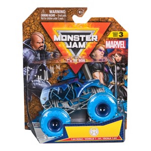 Monster Jam Marvel Official S.H.I.E.L.D. Monster Truck - 1:64 Scale - 1 of 4