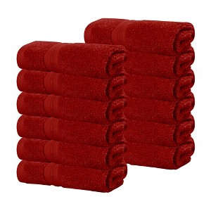 Smart Dry Cotton Medium Weight Solid Towel Set by Blue Nile Mills - 1 of 4