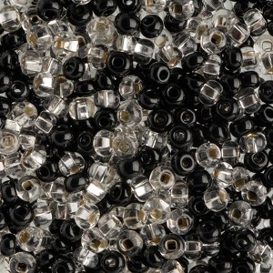 John Bead Czech Glass Seed Beads 6/0 (100g) New York Mix Beads for DIY Art Crafts Jewelry Bracelets Necklaces Earrings Making - 1 of 4