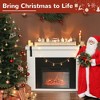 Whisen Christmas Advent Calendar with 24 Countdown Drawers and LED Lights, Wooden Advent Calendar House - 3 of 4