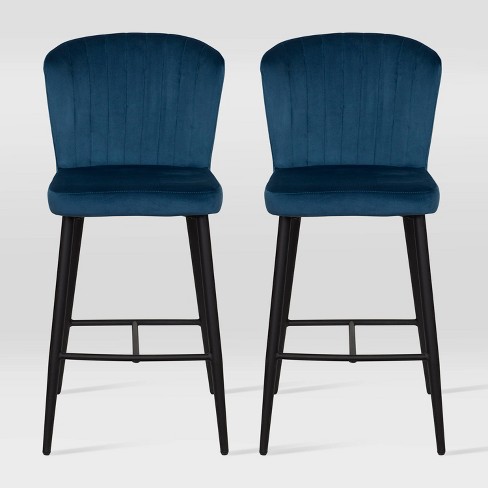 Blue bar stools online target