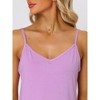 cheibear Women's Soft Cami Top and Capri Lace Trim Sleeveless Summer Pajama Set - 4 of 4