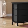 Long Dresser for Bedroom with 10 Fabric Drawers & Power Outlet & LED Light, Entertainment Center TV Stand Dresser for 65"-75" TV - 4 of 4