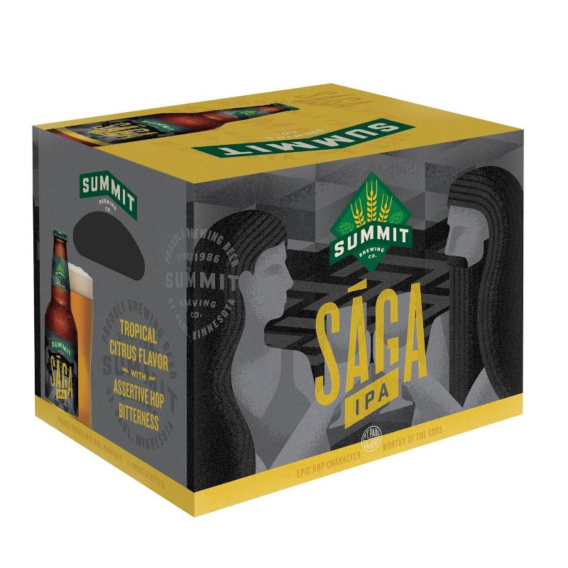 Summit Saga IPA Beer - 12pk/12 fl oz Bottles, 1 of 4