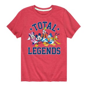 Boys' - Disney - Total Legends Short Sleeve Graphic T-Shirt - 1 of 4