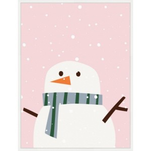 Amanti Art Schneemann by Ohkimiko Canvas Wall Art Print Framed - 1 of 4