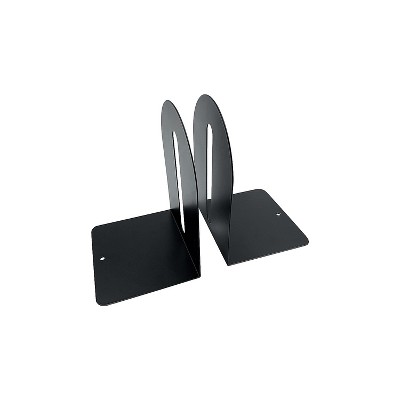 Huron 5.5 Steel Bookends Black Pair HASZ0089