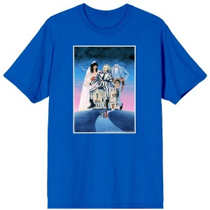 Beetlejuice Mansion Key Art Men's Short Sleeve Tee - 1 of 1