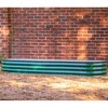 Vego Garden 9-in-1 Modular Rectangular Metal Outdoor Raised Garden Bed Olive Green 42"x78"x11" - image 4 of 4