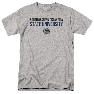 Men's Southwestern Oklahoma State University Official Stacked T-Shirt - 1 of 4