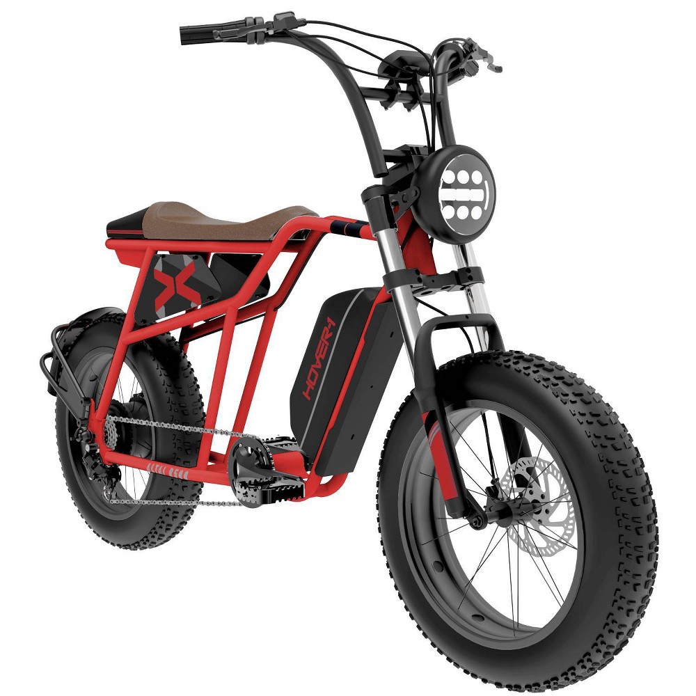 Photos - Bike Hover 1 Adult Altai R500 20" Step-Over Electric Cruiser  - Red