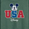 Women's - Disney - Americana Lightweight French Terry Wide Neck Long Sleeve Shirt - 2 of 4