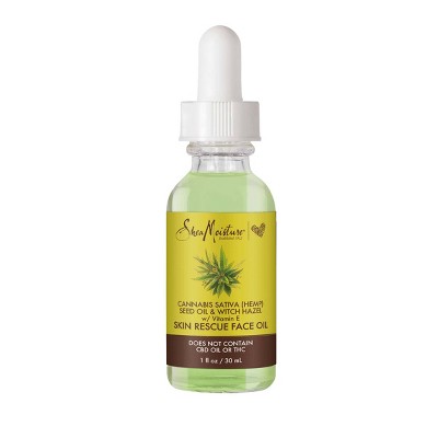 SheaMoisture Cannabis & Witch Hazel Skin Rescue Facial Oil - 1 fl oz