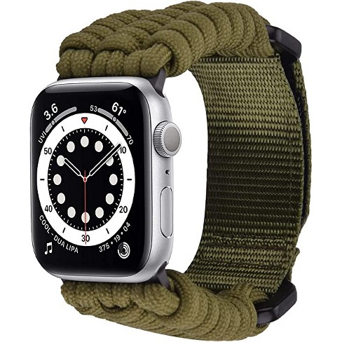 Apple watch army hot sale green band