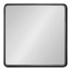 28" x 28" Armenta Square Wall Mirror Gray - Kate & Laurel: Industrial Metal Frame, No Assembly Required - image 2 of 4