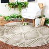 Courtyard CY8545 UV & Stain Resistant Non-Shedding Power Loomed Indoor/Outdoor Rugs - Safavieh - 2 of 3