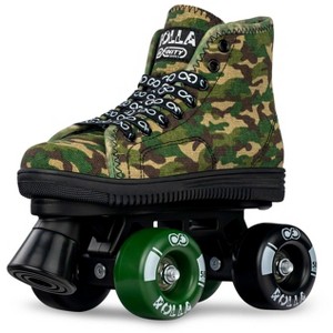 Crazy Skates Rolla Roller Skates For Boys And Girls - Sneaker-Style Kids Quad Skates - 1 of 4