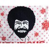 Bazillion Dreams Bob Ross Happy Little Holidays Fleece Softest Comfy Throw Blanket for Adults & Kids | Measures 60 x 45 Inches - 2 of 4
