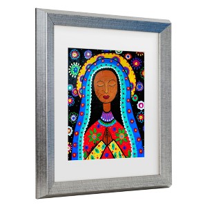 Trademark Fine Art -Prisarts 'Our Lady Of Guadalupe II' Matted Framed Art - 1 of 3